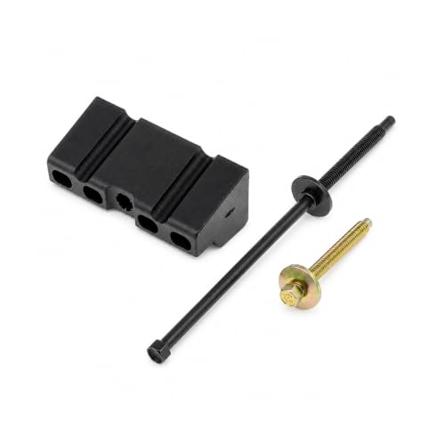 BCOWPV Car Battery Hold-Down Kit, Vehicle Base Clamp Battery Tie Down Kit Includes Bolt, Automotive Power Bracket Clamp Holder Accessories, Universal for SUV Automobile Truck