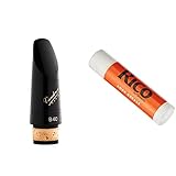 Vandoren CM307, Boquilla b40 para clarinete sib, Madera & Rico RCRKGR01 Lipstick para Instrumentos de vientos