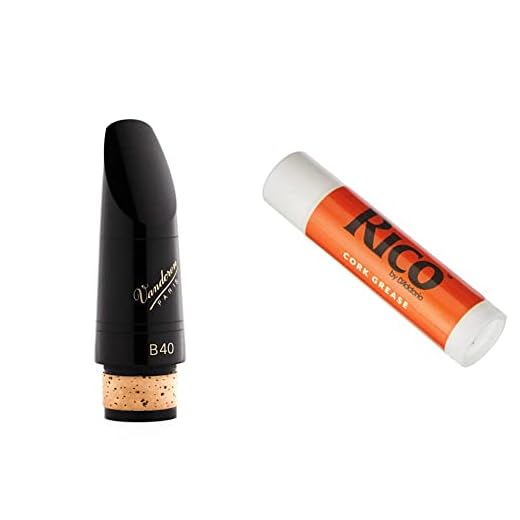 Vandoren CM307, Boquilla b40 para clarinete sib, Madera & Rico RCRKGR01 Lipstick para Instrumentos de vientos