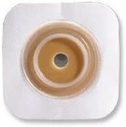 Convatec 125261 SUR-FIT Natura Two-Piece Cut-to-Fit, Stomahesive Flexible Skin Barrier with Tape Collar, White, 70mm (2 3/4) Flange, Overall Dimension 5 x 5, 10/BX by ConvaTec