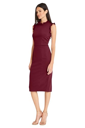 Maggy London Women's Ruffle Detailed Sheath2