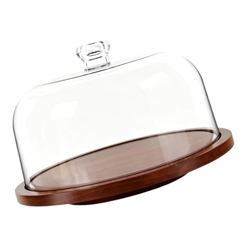 Support à dessert multifonction rotatif en bois pour glaçage