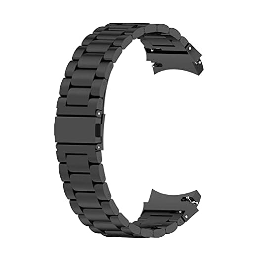 Armband kompatibel för Samsung Galaxy Watch 4, 20 mm rostfritt stål ersättningsrem, för Galaxy Watch4 44/40 mm och Watch4 Classic 46 mm/42 mm