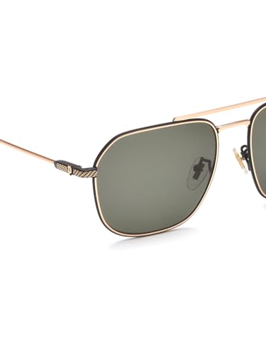 Image of Police Eyewear | Grey Lens | Black Frame | Full Rim Square Shape Branded and Stylish Sunglasses | 100% UV Protection | Mens Sunglasses| Size Large | SPLF64K57300SG
