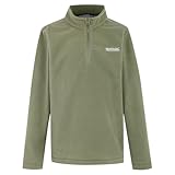 Regatta Niños Hot Shot II media cremallera forro polar ligero anti-pilling cálido top chaqueta Layer