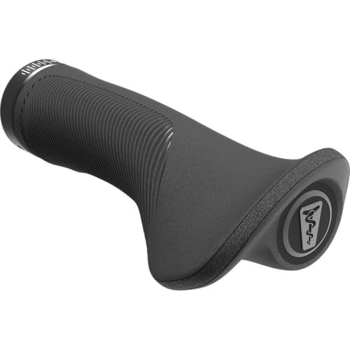 SQlab Fahrrad Griffe 702 2.0 ergonomischer Fahrradgriff schwarzer Griff fürs Fahrrad Lenkergriff für Fahrrad in M