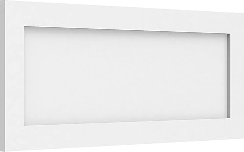 Ekena Millwork Panel de pared decorativo Cornell de 30 pulgadas de ancho x 12 pulgadas de alto x 58 pulgadas de profundidad