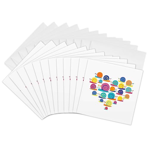 Cartes de vœux escargot à offrir pour accompagner vos cadeaux et messages de fête