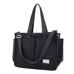 Upgraded Black With More Compartments and Cup Holders Top Zipper