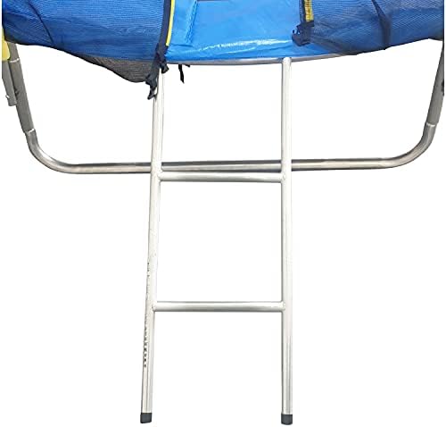 Fit4home Outdoor Garden Trampoline, Safety Net Enclosure And Ladder, Adult And Children Sports
