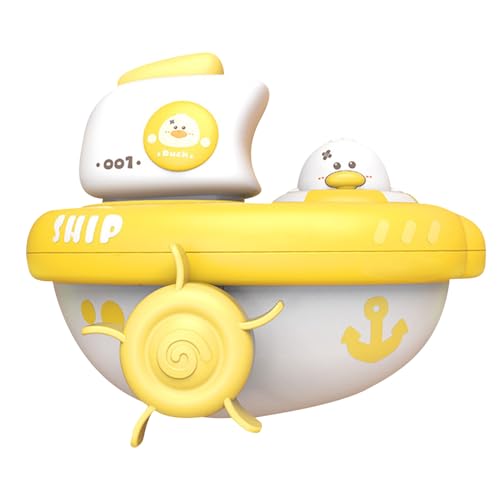 Juguetes de baño de baño: divertido juguete educativo para la bañera | Juguete flotante para piscina y baño | Divertido juego de baño interactivo con manivela de ducha, casa