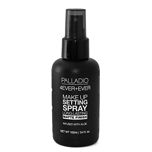 Palladio 4 Ever and Ever Spray Fijador de Maquillaje, Fijador de Maquillaje de Larga Duración, Fija y Sella Instantáneamente el Maquillaje para un Uso Duradero durante Todo el Día, Matte Finish - imagen 8