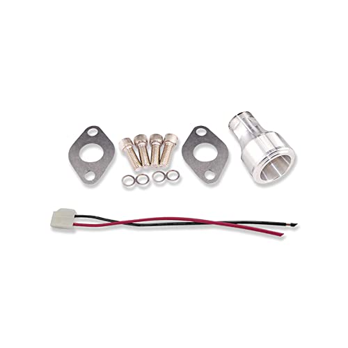 High Flow Electric Aluminum Water Pump For Sbc 350 Chevy-Chrome #TOP4