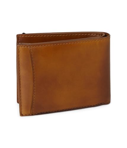 Johnston & Murphy Men's Hudson Burnished Billfold Wallet, Brown, One Size2