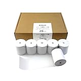 KOGLEE レシートロール 20巻入 約58mm幅×50mm外径×9mm内径 長さ32m/巻 大容量 汎用 レジ用感熱ロールペーパー サーマルロール紙 レジロール紙 感熱紙 Airレジ/Airペイ/Square/STORES/UberEats/スマレジなど各レジアプリ対応 カシオ･シャープ･東芝TEC スター精密ｍPOP・mC-Print2プリンタ対応 TRP5850-20