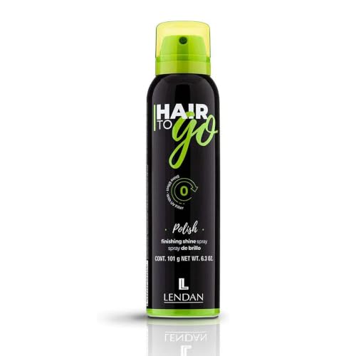 LENDAN - Spray Brillo Pelo - Hair To Go Polish - 150 ml - Spray de Acabado - Melena más Brillante - Potencia el Color del Cabello - Larga Duración - Sella la Cutícula Capilar