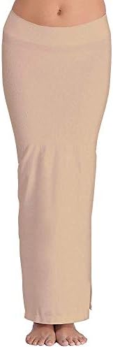 VEDNATH Women Beige Microfiber Waist Trimmer Thigh Slimmer Saree Shapewear M