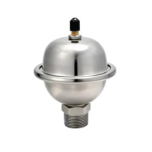 TTFLEX Mini Thermal Expansion Tank with 1/2\" MIP Connector, Stainless Steel Water Heater Expansion Tank for Max 2 Gallons Point-of-Use and Tankless Water Heater