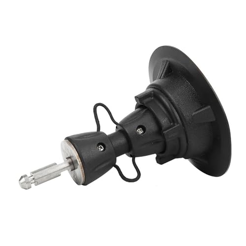 Base de mástil de windsurf, base de mástil de articulación de 12,5 cm, tendón de perno de rotación de 360 grados, articulación ajustable de windsurf, reforzada con accesorios de precisión, aluminio