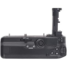 Hersmay BG-R10 Vertical R5/R6 Battery Grip for Canon EOS R5 R5C R6 R6II DSLR Camera, Replace for Canon BG-R10 Battery Holder for Up to Two LP-E6 LP-E6NH LP-E6N Batteries