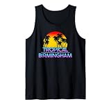 Birmingham Michigan Funny Ironic Weather Tank Top