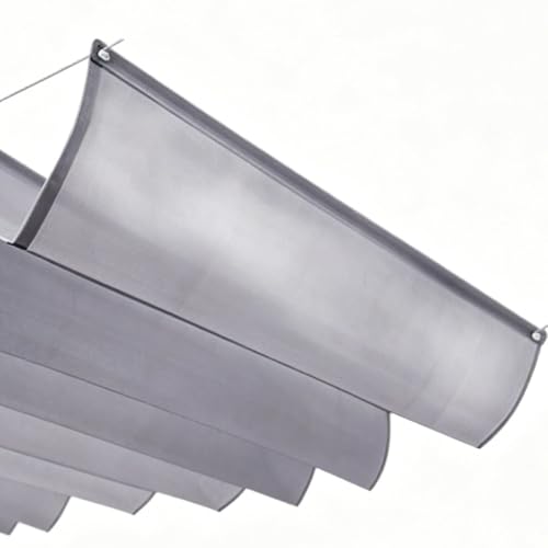 Toldo impermeable retráctil para evitar la lluvia en la barbacoa 8