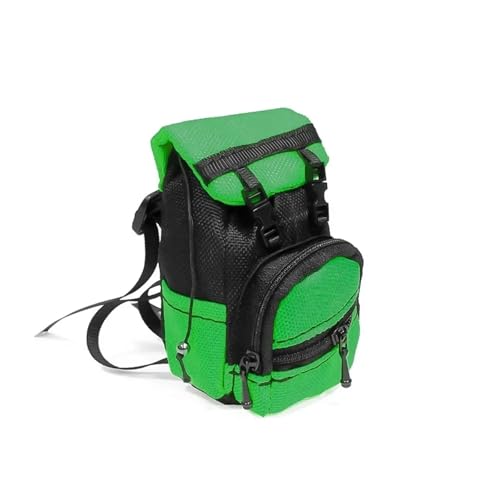 RC�A�b�v�O���[�h�R���|�[�l���g For Axial For SCX10 For TRX-4 For WPL 1/10 �~�j�`���A�o�b�N�p�b�N(�f���A���L�����[�X�^�C��) �X�P�[��RC�N���[���[�A�N�Z�T���[(Green,Type 1)