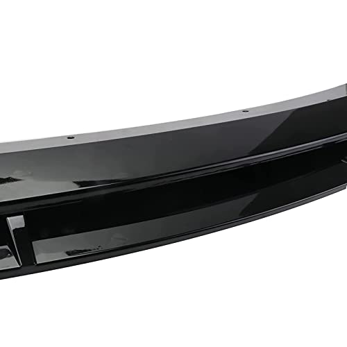 4 Pcs Matte Black Front Bumper Lip Compatible with 2015-2022 Dodge Charger SRT Front Bumper Lip by AOKAILI - Image 5
