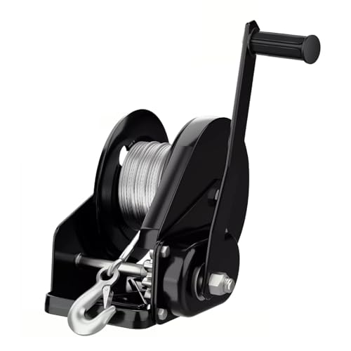 Treuil manuel autobloquant pour simplifier la mise à l'eau de votre bateau - 2