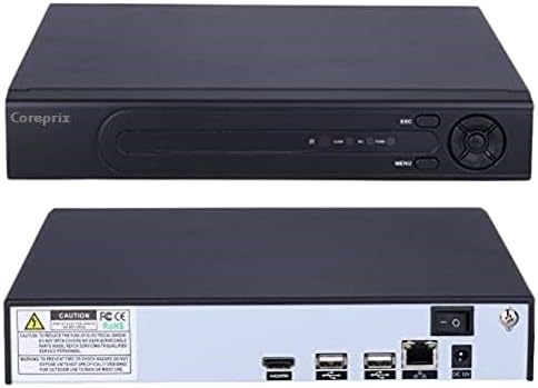 Neotech 09 Channel NVR, 4K HDMI Video Output,(02 Year Warranty) H.265+ Smart Video Coding, ONVIF Compatible, 24/7 Recording, Remote Monitoring