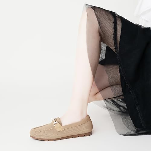 Image of Cvistpieo Loafers for Women Business Casual Shoes Comfortable & Lightweight Penny Loafers Slip On Work Flats
