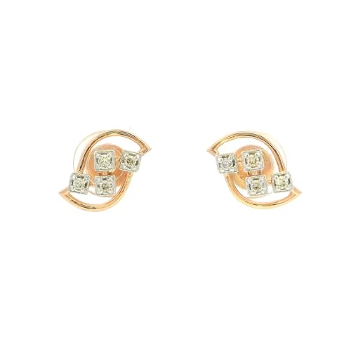 Image of WHP Jewellers 14KT Diamond Earrings for Women - Womens Diamond Earrings - Fashionable Jewellery for Great Gifting