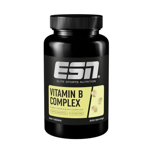 ESN Vitamin B Complex 300 Tabletten 8-in-1 Komplex mit Myo-Inositol und Cholin vegan