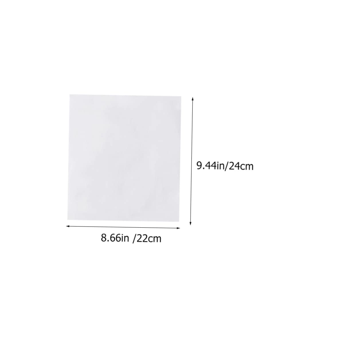 PRETYZOOM Cooking Oil Filter Strainer 200pcs Oil Blotting Paper Blotting Paper for Food Tempuro Mats