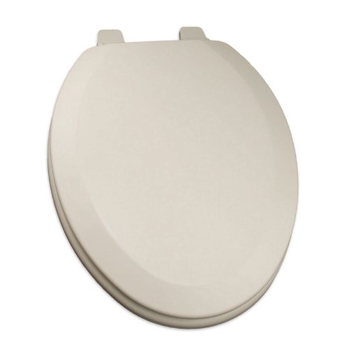 Comfort Seats C014WD02 Deluxe Molded Wood Toilet Seat, Elongated, Biscuit