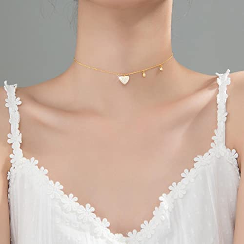 Collier coeur argent 925 pour accessoiriser une tenue de soirée - 3