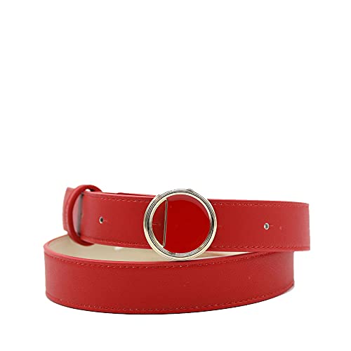 Preisvergleich Produktbild Mario Valentino Damengürtel Linie Ariannne rot