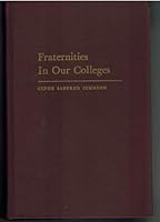 Fraternities In Our Colleges B001F3LKF0 Book Cover