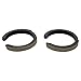 TRQ Rear Brake Shoe Kit Set for Pontiac/Chevy/Oldsmobile/Isuzu/GMC/Buick/Cadillac