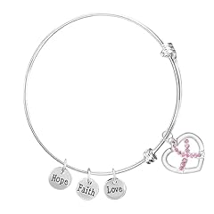 Crystal Charm Retractable Bracelet