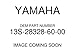 Yamaha 13S-28328-60-00 Emblem; 13S283286000 Made by Yamaha