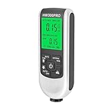 QUMOX Misuratore Spessore Vernice Digitale Auto, Spessimetro Rivestimento Portatile 0-2000µm con Spegnimento Automatico, Tester Strumento di Misura per Carrozzeria e Laboratorio (Bianco)