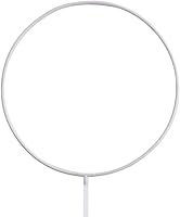 Vista 7 de Vctitil Kit de soporte de marco de arco de globo circular de 64 pulgadas de altura, soporte de arco de globo redondo para boda, cumpleaños, baby