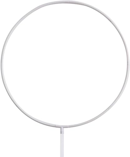 Miniatura 7 de Vctitil Kit de soporte de marco de arco de globo circular de 64 pulgadas de altura, soporte de arco de globo redondo para boda, cumpleaños, baby