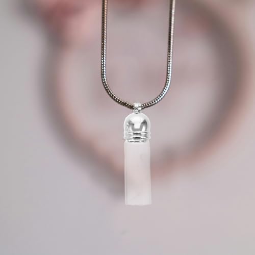 Colgante de Perfume HEALSOPTHY 12 Botellas de Vidrio para Joyería 8