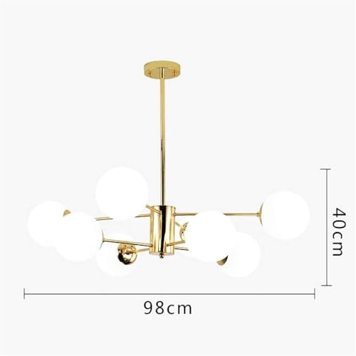 Lustre spoutnik hauteur réglable solution éclairage salon sans éblouissement - 2