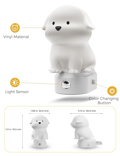 LOHAS 3D Animal Plug In LED Night Light RGB - image 7
