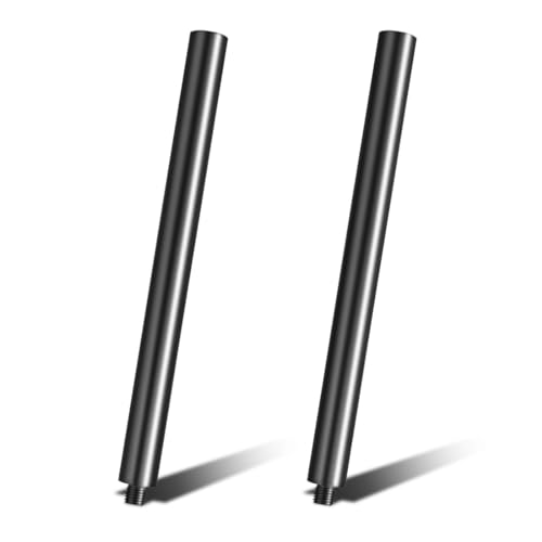 GZGDLJQ 17 Inch Extended Speaker Pole Mount for Subwoofer M20 Threaded and 35mm Mount Speaker Poles Load Capacity 66LBS