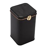 Fivetwofive Aufbewahrungsbehälter für Candy Kaffee Metalldose Metalldose Schwarz