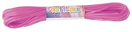 CraftLace Hank Neon Purple - 10 yds - Pack of 24